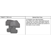 (TS21-014) - 2005-2006 ST155,158(06) MAT PKG/PREMIUM (ALL WEATHER)(X88)