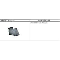 (AC21-829) - 2002-2006 ST155,158(06-36) MAT PKG/FRONT FLOOR CARPET (NON-PRODUCTION) (UNIVERSAL)