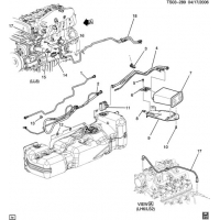 (TS03-289) - 2006-2009 ST155   LINES & CANISTER (LH6/5.3M,LL8/4.2S,LS2/6.0H)