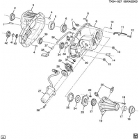 (TX04-027) - 2002-2009 T155   (NP4)  1 CASE COMPONENTS (NVG 126C)