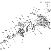 (TS00-411) - 2006-2009 ST   -4.2L L6  3 COOLING RELATED, FRONT END DRIVE (LL8/4.2S)