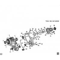 (TX04-166) - 2006-2009 T155   (NR9)  1 CASE COMPONENTS (NVG 120)
