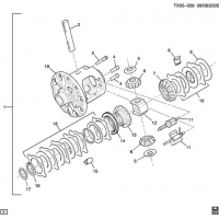 (TX05-059) - 2007-2009 CK1(06-36)     8.625 RING GEAR  2 DIFFERENTIAL/LOCKING(G80,EXC (AXN))