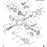 (TC05-952) - 2007-2009 CK1(06-36)     9.50 RING GEAR  1 (AXN)