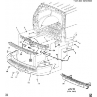 (TC07-905) - 2007-2008 CK107(06)   (CHEVROLET X88, EXC OFF-ROAD PACKAGE BPH, HYBRID HP2)