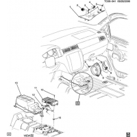 (TC09-941) - 2007-2009 CK1,2(06-36) / (CHEVROLET X88, G.M.C. Z88, EXC DENALI Y91)