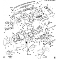 (TC16-168) - 2007-2009 CK1,2(06-36)       1 TRIM (CHEVROLET X88, G.M.C. Z88)