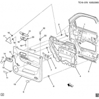 (TC16-378) - 2007-2009 CK1,2(06-36)    -  (CHEVROLET X88, G.M.C. Z88, AN3)