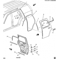 (TC16-974) - 2007-2009 CK107(06)     1 (CHEVROLET X88, G.M.C. Z88)