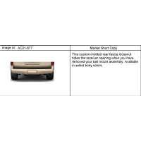 (AC21-877) - 2007-2009 CK1,2(06) /TRAILER HITCH RECEIVER (X88,Z88)