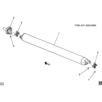 (TX05-013) - 2008-2009 C107(06)   (ONE PIECE) (4L60-E AUTOMATIC M30, EXC POLICE PACKAGE PPV)(CODE SW3)