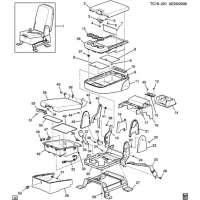 (TC16-221) - 2008-2009 CK1,2(06-36)   /SPLIT BENCH (AZ3)