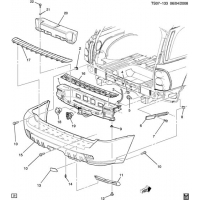 (TS07-133) - 2008-2009 ST(06)   (CHEVROLET X88, FASCIA VD9, EXC B4U,T84,T85,YC5,YC6)