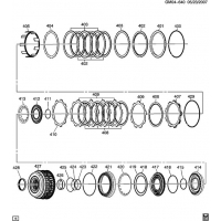 (GM04-640) 2011-2013 ES    (MYC) (6L80)    1-2-3-4  3-5   