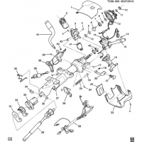 (TC06-933) 2009-2013 CK1(06-36)   (CHEVROLET X88, G.M.C. Z88, EXC POLICE PACKAGE PPV, DENALI Y91)