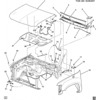 (TC08-932) 2008-2013 CK1,2(06-36)  (CHEVROLET X88, EXC HYBRID HP2)