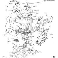 (TC16-274) 2010-2013 CK1,2(06) / (D07,CHEVROLET X88,G.M.C. Z88, EXC DENALI Y91,STZ,WV9,5W4)