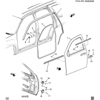 (TC16-970) 2007-2013 CK1,2,3(06-36-43)  /SIDE FRONT PART 1 (CHEVROLET X88, G.M.C. Z88)