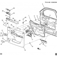(TK16-939) 2010-2013 CK1,2(06-36)  /SIDE FRONT-PASSENGER (CHEVROLET X88, G.M.C. Z88, AZ3,A95)