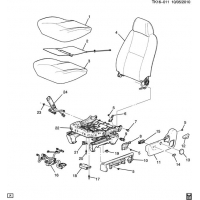 (TK16-011) 2010-2011 CK1(06)  /BUCKET-CUSHION (A95, HYBRID HP2)
