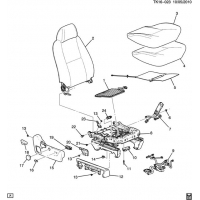 (TK16-023) 2010-2011 CK1(06)  /BUCKET-CUSHION (A95, HYBRID HP2)