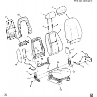 (TK16-024) 2010-2013 CK1,2(06-36)  /SPLIT BENCH-BACK(AZ3)