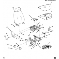(TK16-025) 2010-2013 CK1,2(06-36)  /SPLIT BENCH-CUSHION(AZ3)