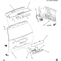 (TC17-939) 2009-2013 CK107(06)    PART 2 (CHEVROLET X88, G.M.C. Z88, HYBRID HP2, EXC DENALI Y91)
