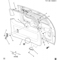 (TC17-900) 2008-2013 CK1,2(06)    (CHEVROLET X88, G.M.C. Z88, EXC HYBRID HP2, POWER LIFTGATE E61)