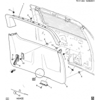 (TC17-944) 2008-2013 CK107(06)    (CHEVROLET X88, G.M.C. Z88, HYBRID HP2)