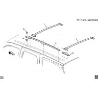 (TC17-719) 2007-2013 CK107(06)  (CHEVROLET X88, G.M.C. Z88, V54, EXC DENALI Y91)
