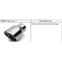 (TC21-139) 2010-2013 CK107,109(06) EXTENSION PKG/EXHAUST TAIL PIPE (OEM ONLY)(GMC LOGO)(LC9,LMG,L20,EXC (Y91))