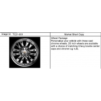 (TC21-001) 2007-2013 CK1 WHEEL PKG (CK945)(X88)