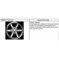 (TC21-002) 2007-2013 CK1 WHEEL PKG (CK948)(X88)