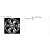 (TC21-029) 2007-2013 CK1 WHEEL PKG (CK997)(X88)