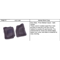 (AC21-691) 2007-2013 CK1,2,3 MAT PKG/FRONT FLOOR CARPET (NON-PRODUCTION) (X88)