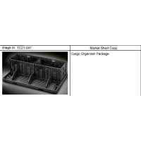 (TC21-047) 2007-2013 CK107,109,209(06) ORGANIZER PKG/CARGO (ADJUSTABLE/COLLAPSIBLE DIVIDERS)