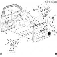 (TS16-768) 2004-2012 ST  /SIDE FRONT (UPLEVEL YC3, POWER WINDOWS A31)