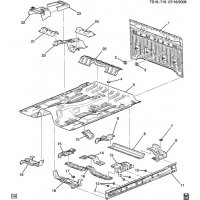 (TS16-716) 2004-2012 ST(53)  /UNDERBODY & BODY REAR