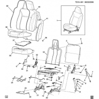 (TS16-841) 2006-2012 ST(43-53)  /SPLIT BENCH 