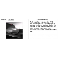 (AC21-891) 2004-2012 ST1 STORAGE PKG/TOOLBOX