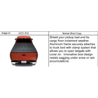 (AC21-512) 2004-2012 ST1 COVER PKG/TONNEAU (SOFT W/CANYON LOGO)(GMC)