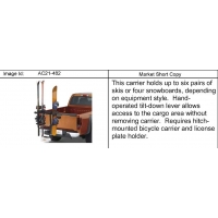 (AC21-482) 2004-2012 ST1 CARRIER PKG/SKI (HITCH MOUNT)