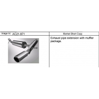 (AC21-971) 2004-2012 ST1 EXTENSION PKG/EXHAUST TAIL PIPE (NOT FOR OEM)