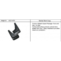 (AC21-873) 2004-2012 ST1 GUARD PKG/SPLASH (FLAT WITH CONTOUR) (NO LOGO)
