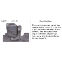 (AC21-484) 2006-2012 ST1 MAT PKG/FRONT & REAR CARPET (MOLDED EDGE)(X88)