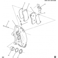 (6D04-040) 2011-2013 ES  / (LS3/6.2W,L99/6.2J)