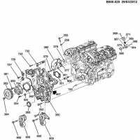 (B500-025) 2013 2S06    - 3.6L V6 ,       (LY7)