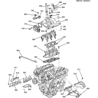 (B500-027) 2013 2S06    - 3.6L V6    (LY7)