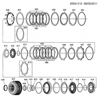 (B504-013) 2013 2S06     6 -  1/2/3/4  3/5  (MYB,MM1)